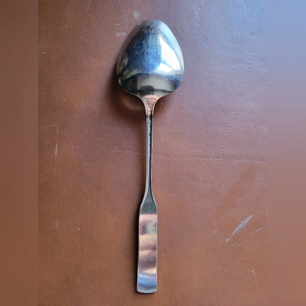 Oneida Deluxe SATIN Stainless Flatware / Silverware Spoon